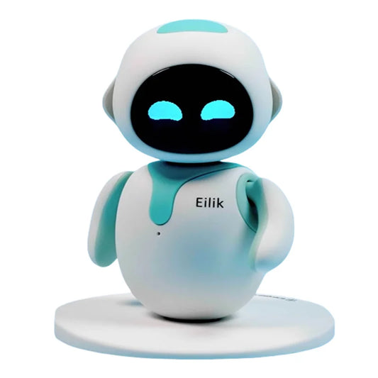 Eilik Smart Robot - AI Emotional Companion with Interactive Features, Voice Modes, and Cute Design | Perfect Gift in Blue & Pink